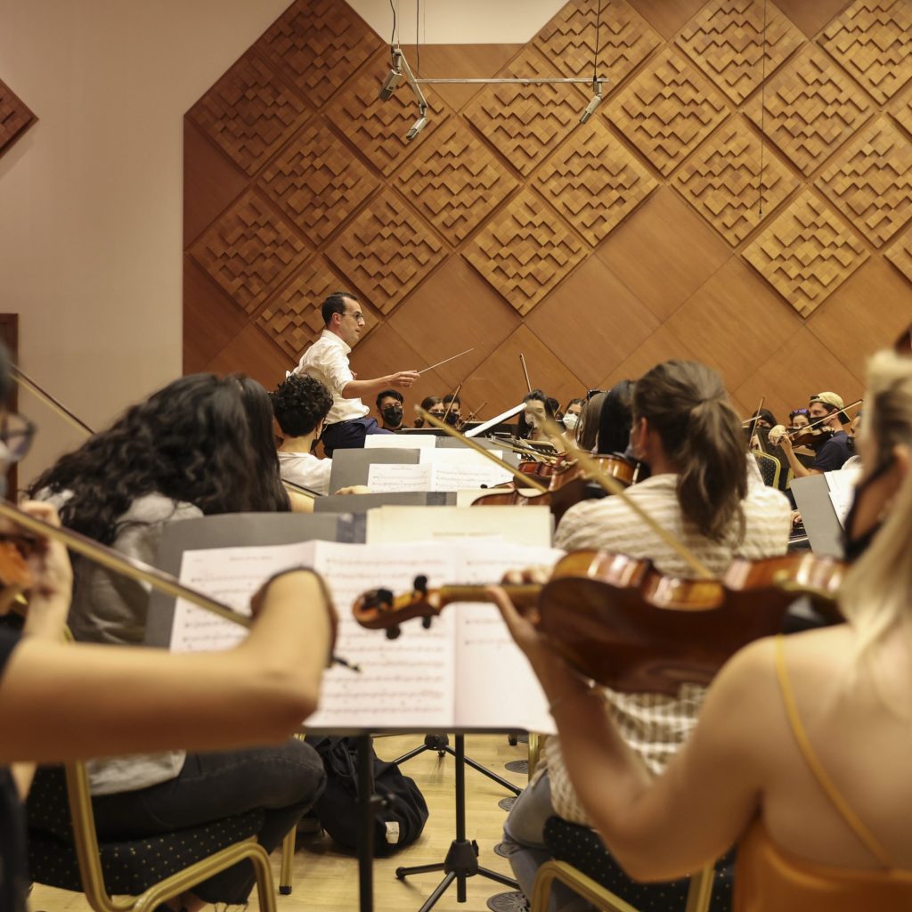 PYO musicians preparing for performing in Turkey, image 1 